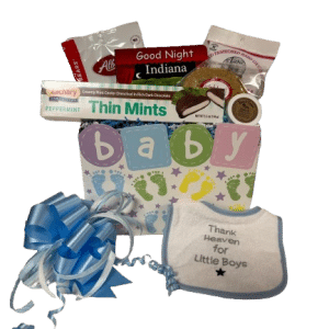 Baby Boy Gift Box with Good Night Indiana Book