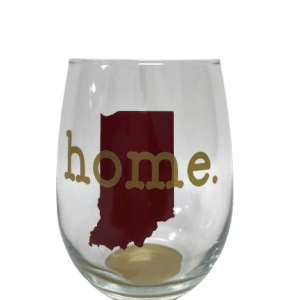 Not Just Window Shoppin' Stemless Wine Glass - Red Home