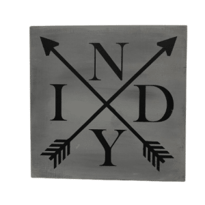 Not Just Window Shoppin' 11" x 11" Indy Board