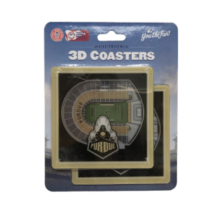 Purdue 3D Coasters - Set of 2 - Football Stadium