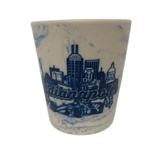Shot Glass - Blue Marble