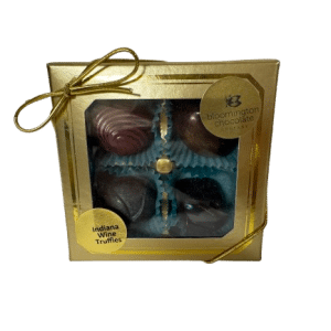 Bloomington Chocolate Company - 4 Piece Wine Truffles