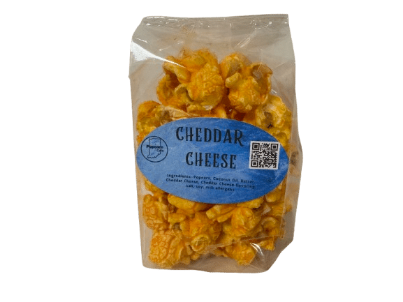 Popcorn Cafe Cheddar Popcorn-Mini Bag-1 oz.
