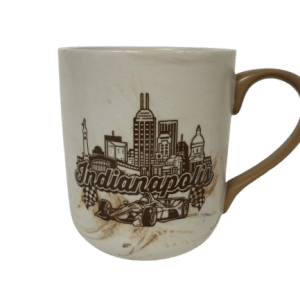 Mug - Brown Marble Indianapolis