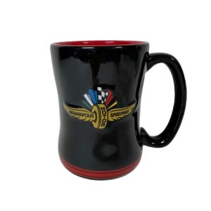 333 - Coffee Mug - Black with IMS Wing & Wheel Logo